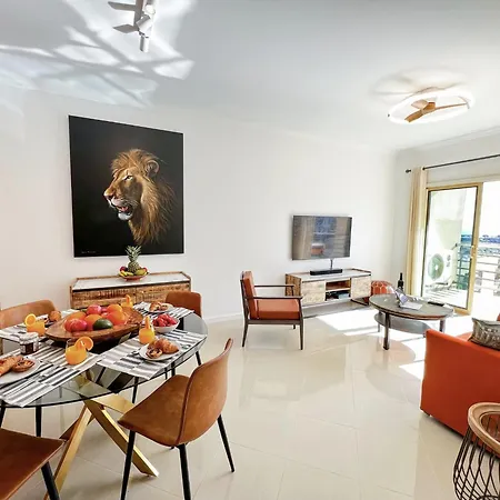 Luxury In Complex With Ocean And Marina View By Be Cherish شقة البوفيرا