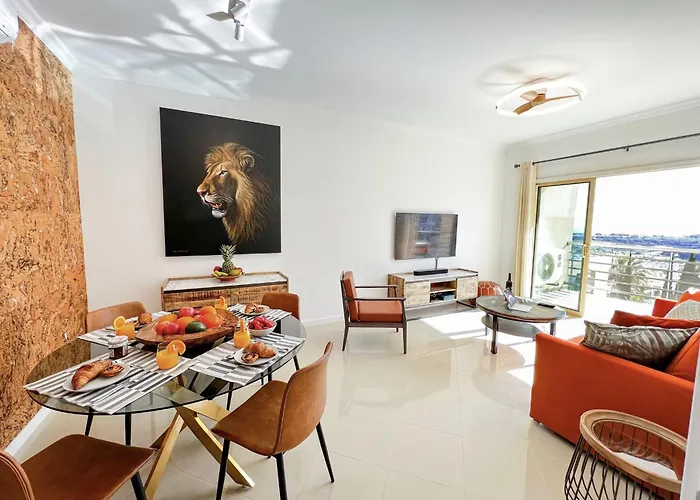 Luxury In Complex With Ocean And Marina View By Be Cherish شقة البوفيرا